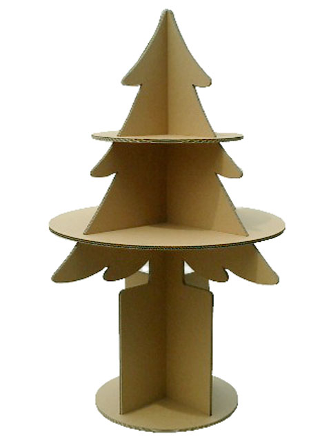 クリスマス エコイベントに木型棚 ディスプレイ商品代 ツリー ツリー